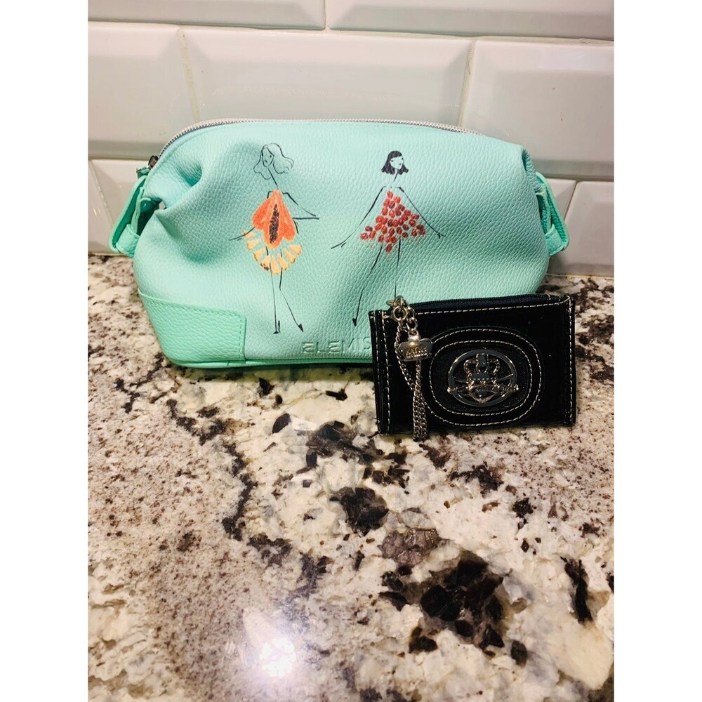 Kathy Van Zeeland ID Coin Wallet and Cosmetics Bag